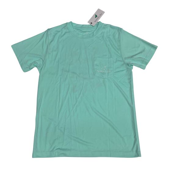 NWT Properly Tied YL (14-16) Performance Tee in Stay Fly - Picture 1 of 3